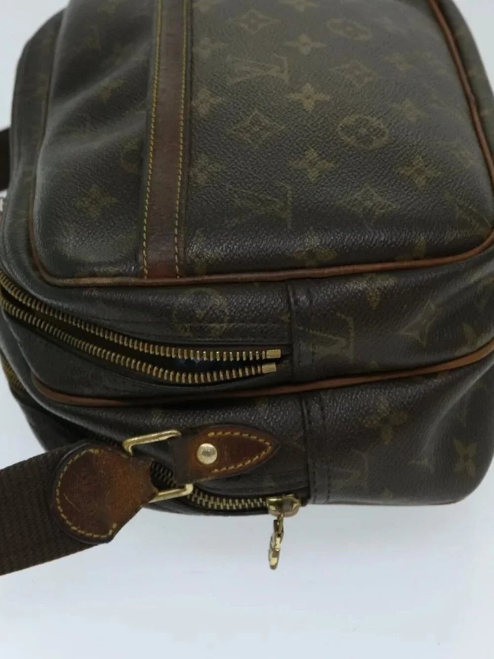 LOUIS VUITTON Monogram Reporter PM Shoulder Bag M45254 LV Auth th4736 - Picture 4 of 16